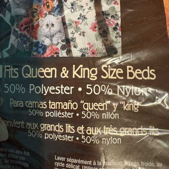Navajo Queen Or King Size Blanket New Made In USA Sure Value‎ New Sealed Vibrant - Picture 8 of 8